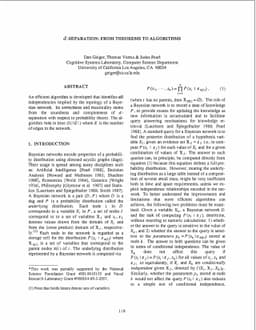 d-Separation: From Theorems to Algorithms