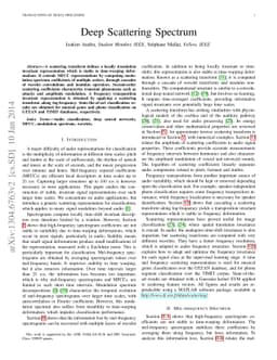 Deep Scattering Spectrum