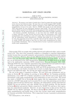 Marginal AMP Chain Graphs
