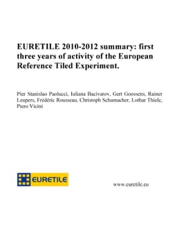 EURETILE 2010-2012 summary: first three years of activity of the
  European Reference Tiled Experiment