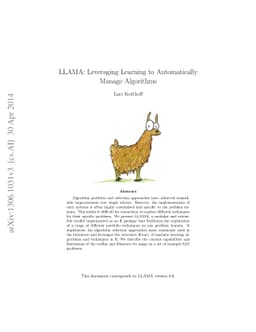 LLAMA: Leveraging Learning to Automatically Manage Algorithms