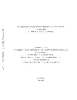 Simultaneous Discrimination Prevention and Privacy Protection in Data
  Publishing and Mining