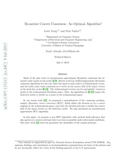 Byzantine Convex Consensus: An Optimal Algorithm