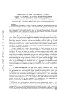 Approximate dynamic programming using fluid and diffusion approximations
  with applications to power management