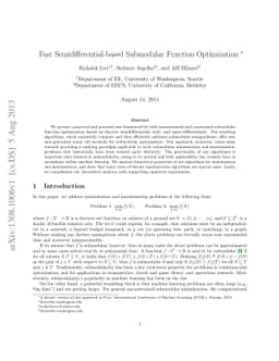Fast Semidifferential-based Submodular Function Optimization