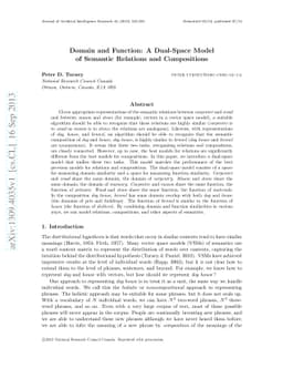 Domain and Function: A Dual-Space Model of Semantic Relations and
  Compositions