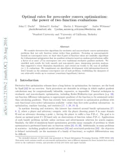 Optimal rates for zero-order convex optimization: the power of two
  function evaluations