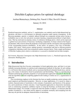 Dirichlet-Laplace priors for optimal shrinkage