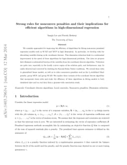 Strong rules for nonconvex penalties and their implications for
  efficient algorithms in high-dimensional regression