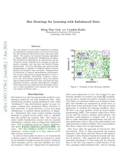 Box Drawings for Learning with Imbalanced Data