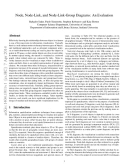 Node, Node-Link, and Node-Link-Group Diagrams: An Evaluation
