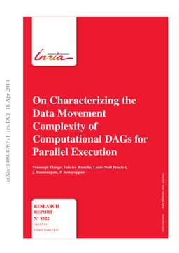 On Characterizing the Data Movement Complexity of Computational DAGs for
  Parallel Execution