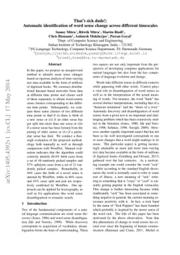 That's sick dude!: Automatic identification of word sense change across
  different timescales