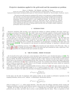 Projective simulation applied to the grid-world and the mountain-car
  problem