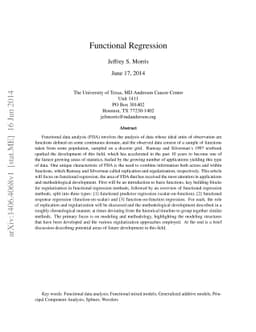 Functional Regression