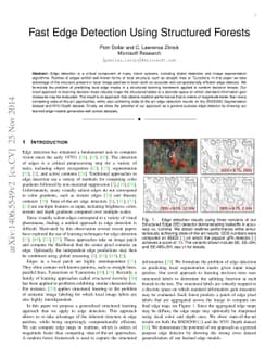 Fast Edge Detection Using Structured Forests