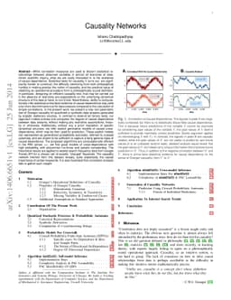 Causality Networks