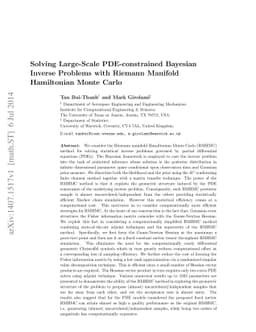 Solving Large-Scale PDE-constrained Bayesian Inverse Problems with
  Riemann Manifold Hamiltonian Monte Carlo