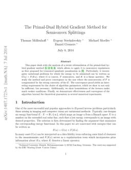 The Primal-Dual Hybrid Gradient Method for Semiconvex Splittings