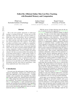 FollowMe: Efficient Online Min-Cost Flow Tracking with Bounded Memory
  and Computation
