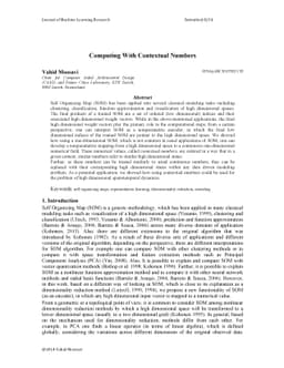 Computing With Contextual Numbers