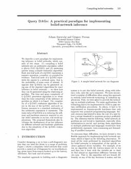 Query DAGs: A Practical Paradigm for Implementing Belief Network
  Inference