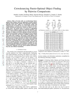 Crowdsourcing Pareto-Optimal Object Finding by Pairwise Comparisons