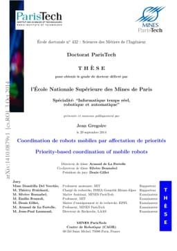 Priority-based coordination of mobile robots