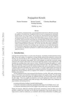 Propagation Kernels
