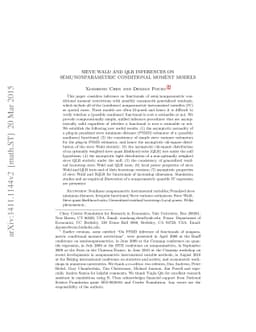 Sieve Wald and QLR Inferences on Semi/nonparametric Conditional Moment
  Models