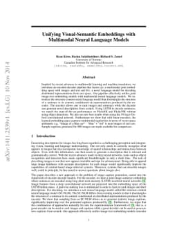 Unifying Visual-Semantic Embeddings with Multimodal Neural Language
  Models