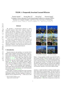 TILDE: A Temporally Invariant Learned DEtector