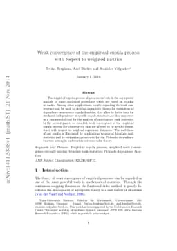 Weak convergence of the empirical copula process with respect to
  weighted metrics