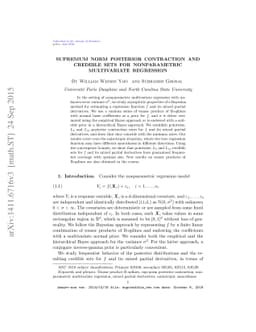 Supremum Norm Posterior Contraction and Credible Sets for Nonparametric
  Multivariate Regression