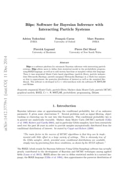 Biips: Software for Bayesian Inference with Interacting Particle Systems