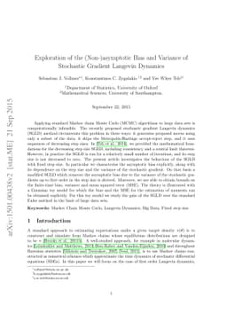 (Non-) asymptotic properties of Stochastic Gradient Langevin Dynamics
