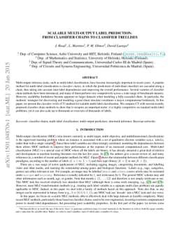 Scalable Multi-Output Label Prediction: From Classifier Chains to
  Classifier Trellises