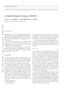 A Multi-Threaded Version of MCFM