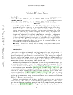 Reinforced Decision Trees