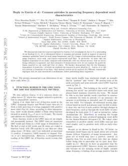 Reply to Garcia et al.: Common mistakes in measuring frequency dependent
  word characteristics