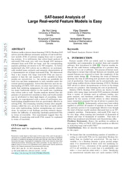SAT-based Analysis of Large Real-world Feature Models is Easy