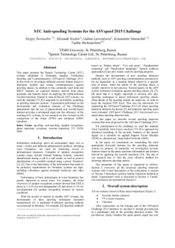 STC Anti-spoofing Systems for the ASVspoof 2015 Challenge
