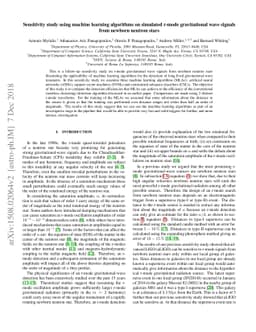 Sensitivity study using machine learning algorithms on simulated r-mode
  gravitational wave signals from newborn neutron stars