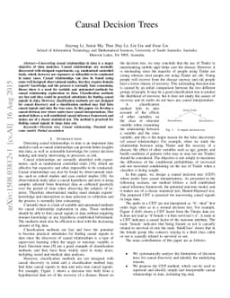 Causal Decision Trees