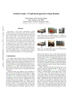 Attribute-Graph: A Graph based approach to Image Ranking