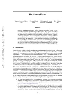 The Human Kernel