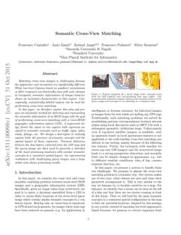 Semantic Cross-View Matching