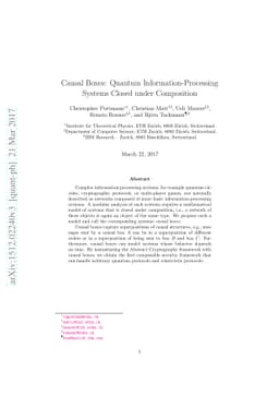 Causal Boxes: Quantum Information-Processing Systems Closed under
  Composition