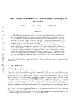 Tight Bounds for Distributed Minimum-Weight Spanning Tree Verification
