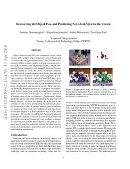 Recovering 6D Object Pose and Predicting Next-Best-View in the Crowd